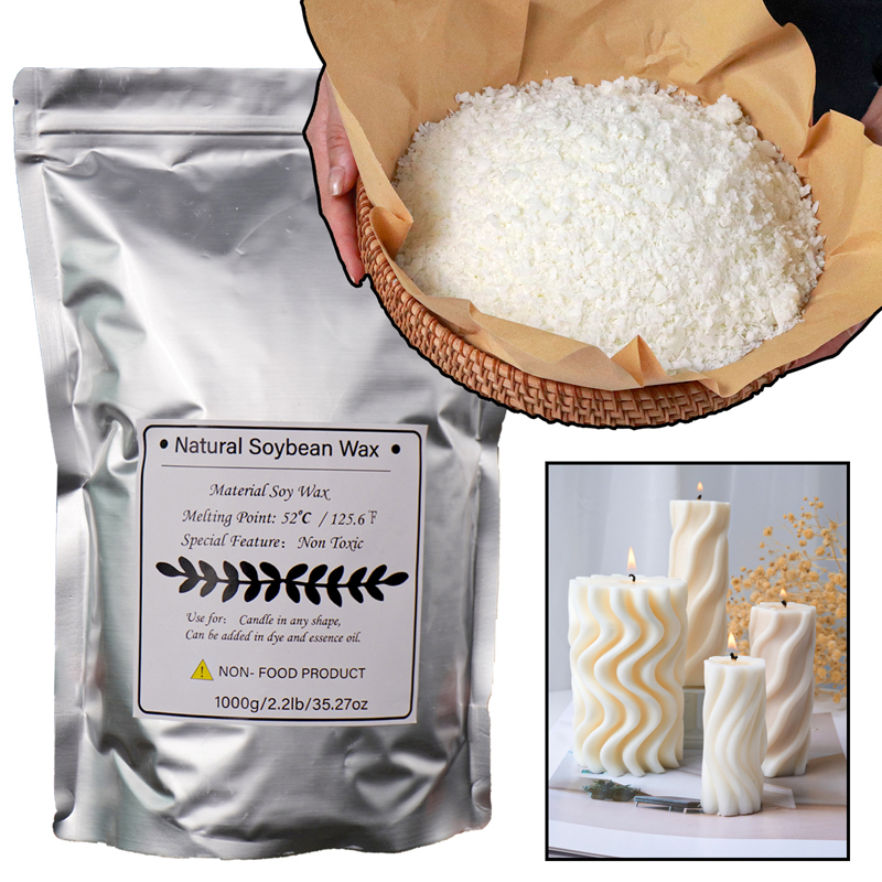 Candle Making Kit - 1000g 500g 250g 100g Lilin Kedelai