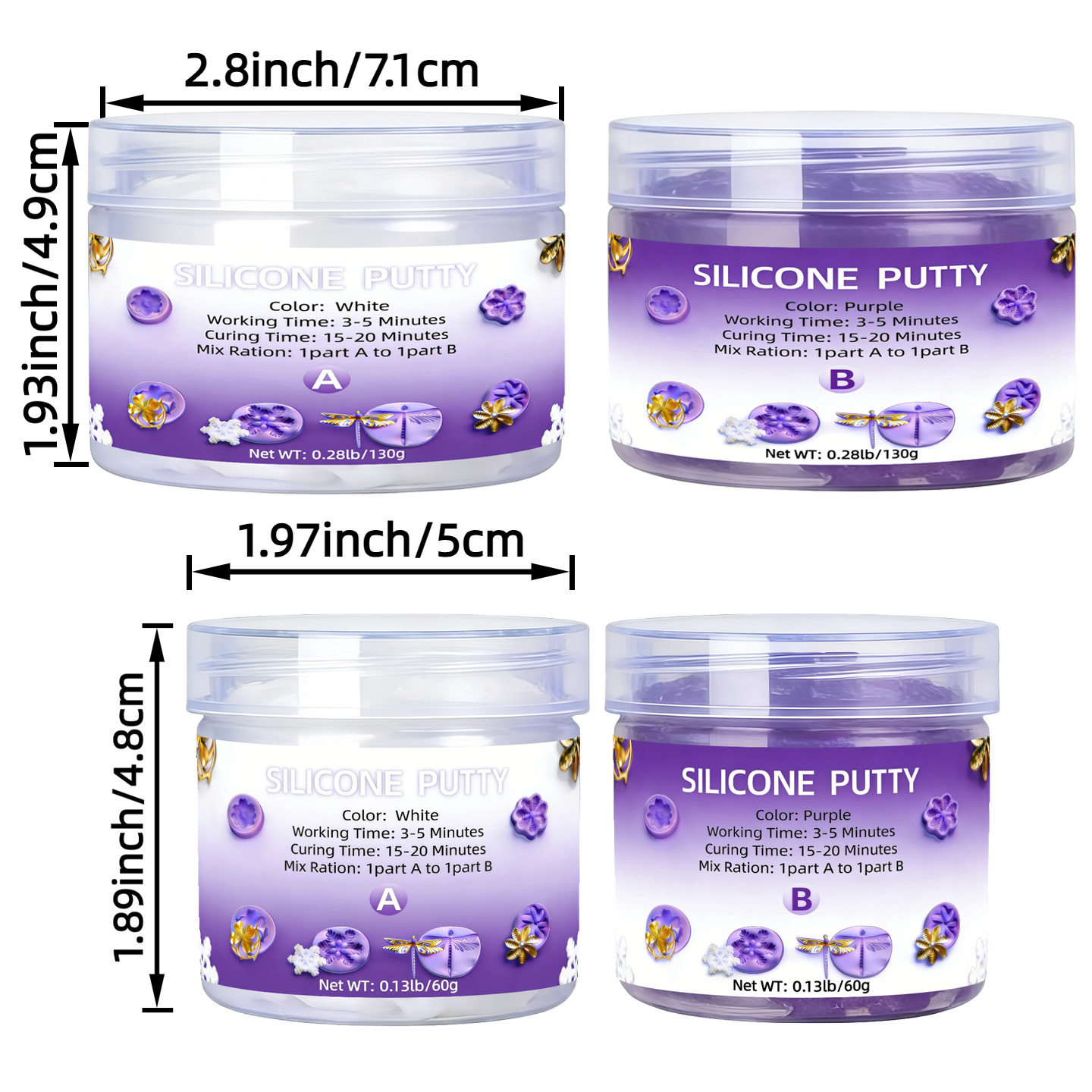 Candle Making Kit - Silicone Putty - Kit Pembuatan Cetakan