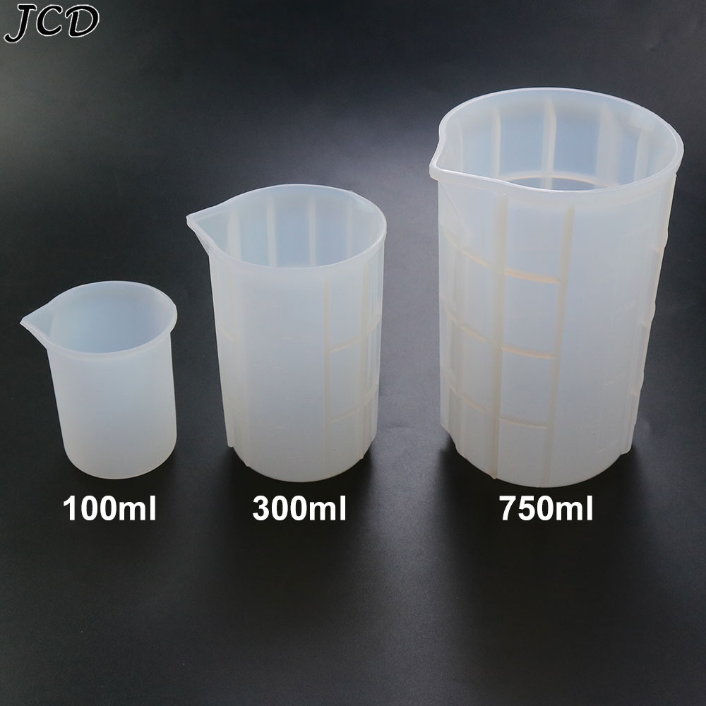 Candle Making Items - JCD gelas ukur silikon 100ML/300ML/750ML dengan
