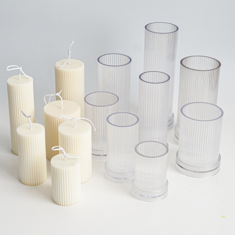Candle Making Diy Kit - DIY Baru Cetakan Plastik Lilin Silindris