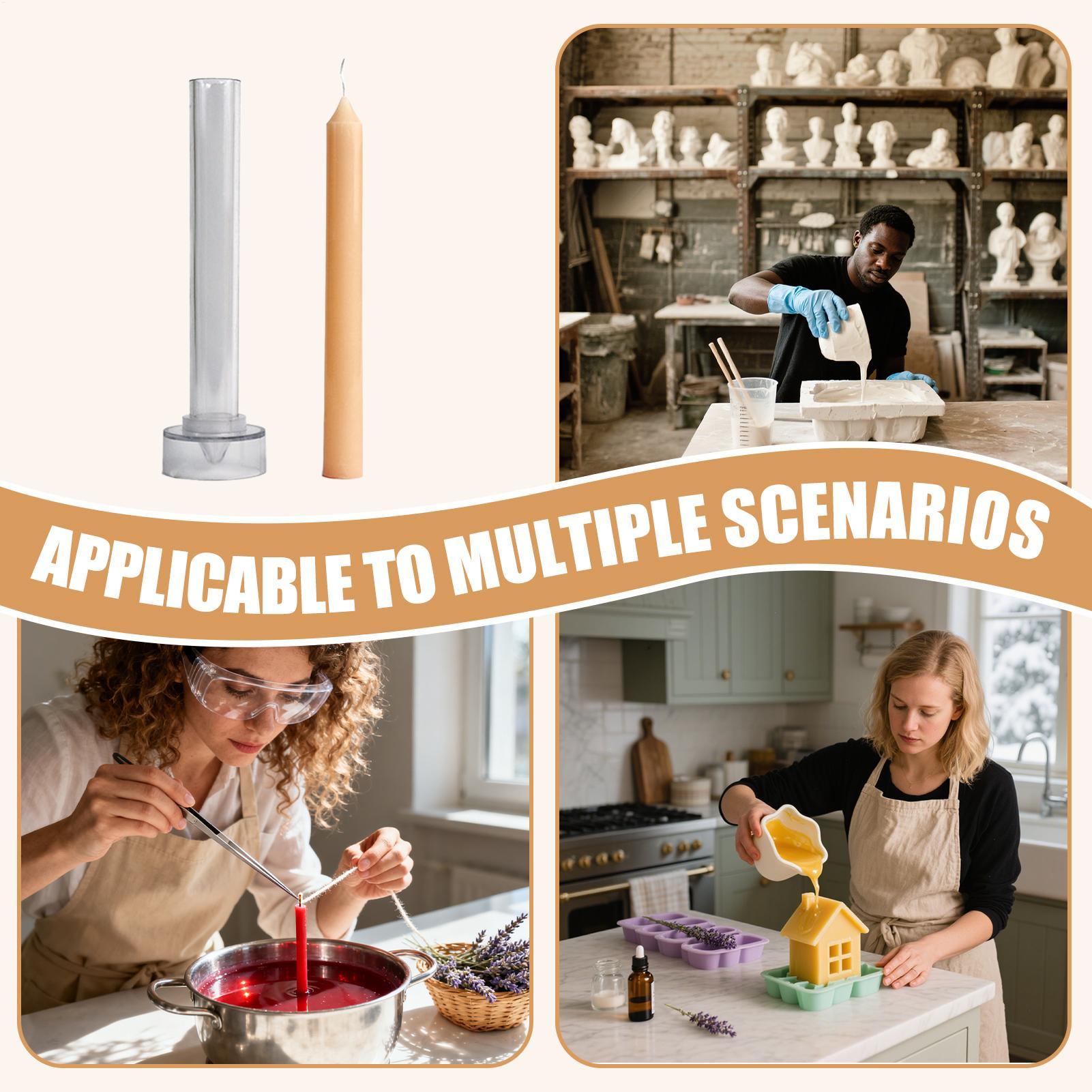 Candle Making For Beginners - Cetakan Lilin Lilin Lebah Bentuk Lancip,