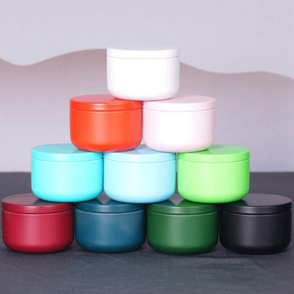 Candle Making Items - Kaleng Teh dengan Tutup Kedap Udara