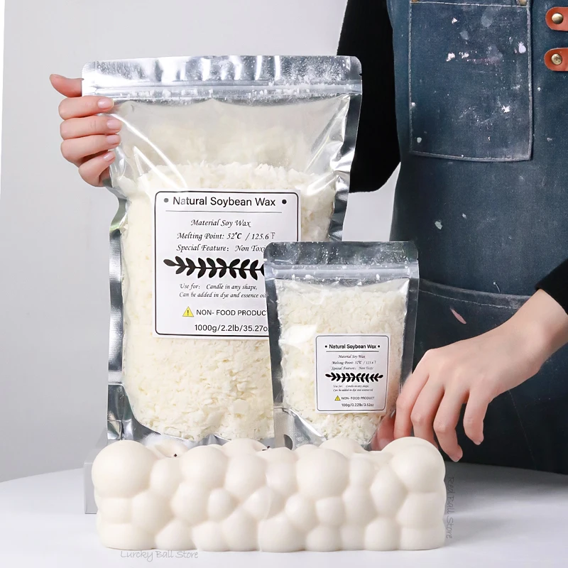 1000g 500g 250g 100g Lilin Ked - Candle Making Kit ulasan dan harga