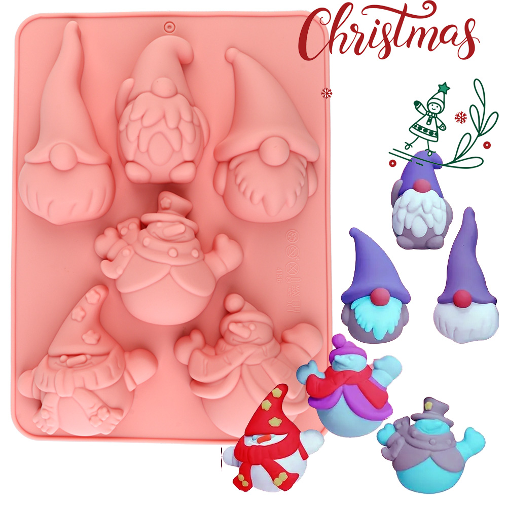 Cetakan Kue Natal Bentuk Gnome - Candle Making Items ulasan dan harga