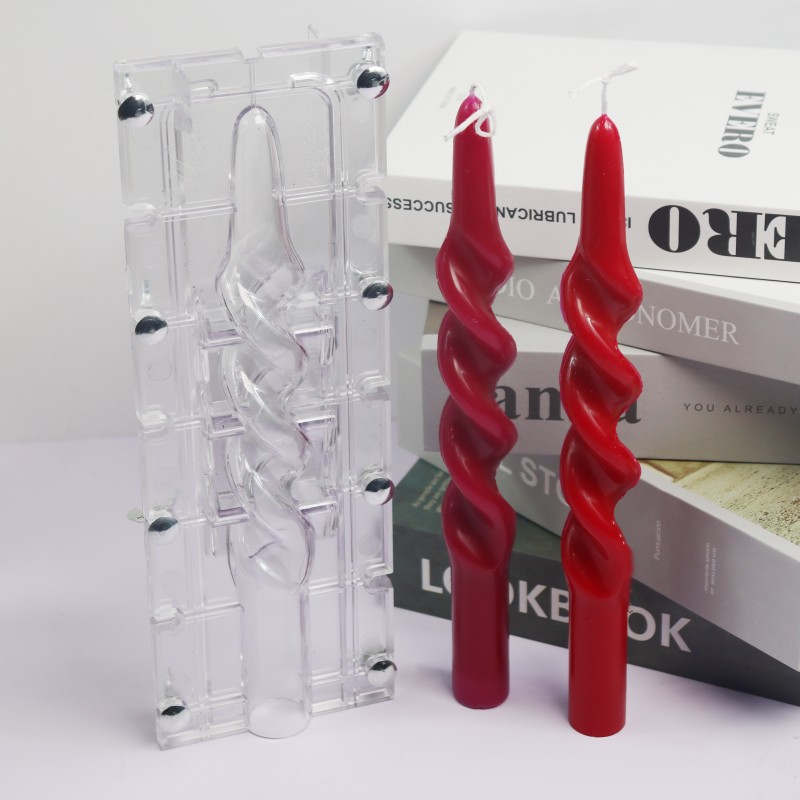 Memutar Garis Kolom Akrilik Ce - Candle Making Diy Kit ulasan dan harga
