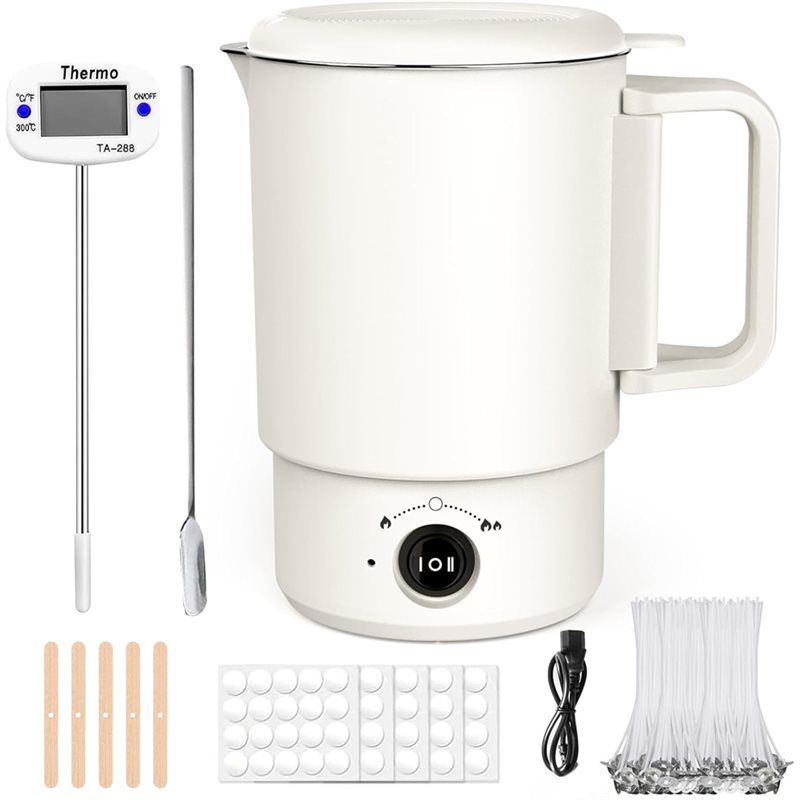 A47U Kit Panci Pelebur Lilin E - Candle Making For Beginners ulasan dan harga