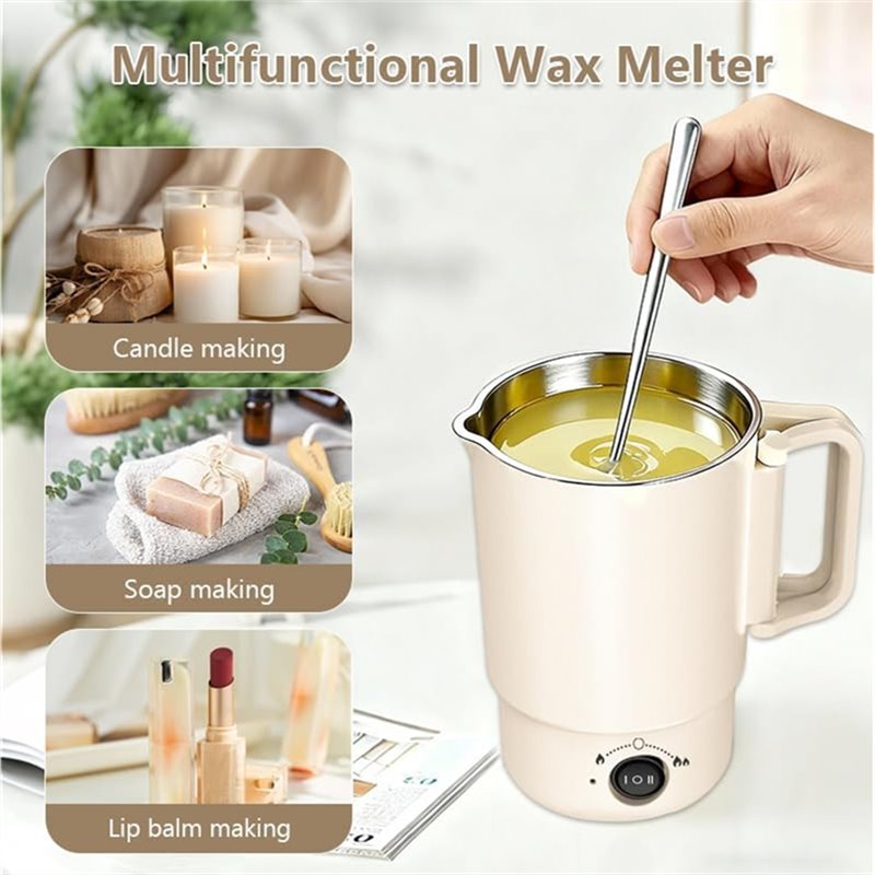 A47U Kit Panci Pelebur Lilin E - Candle Making For Beginners ulasan dan harga