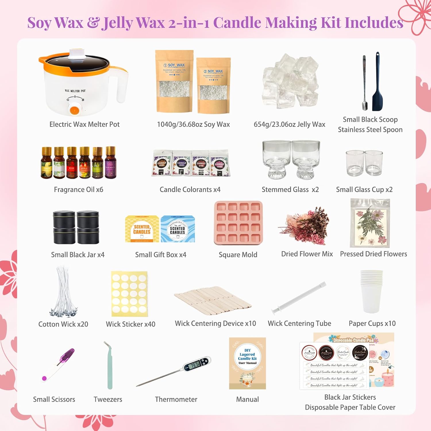 Kit Pembuatan Lilin DIY 2-in-1 - Candle Making For Beginners ulasan dan harga