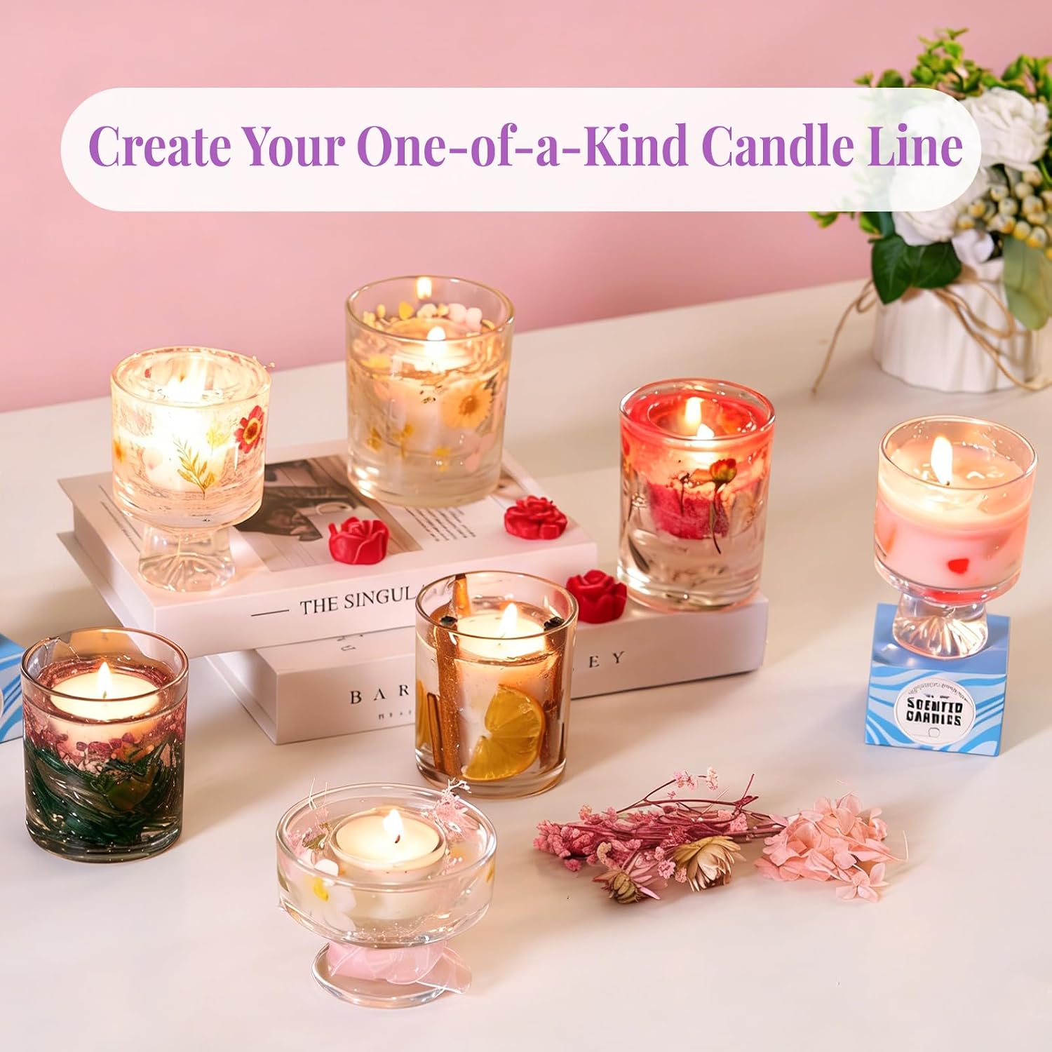 Kit Pembuatan Lilin DIY 2-in-1 - Candle Making For Beginners ulasan dan harga
