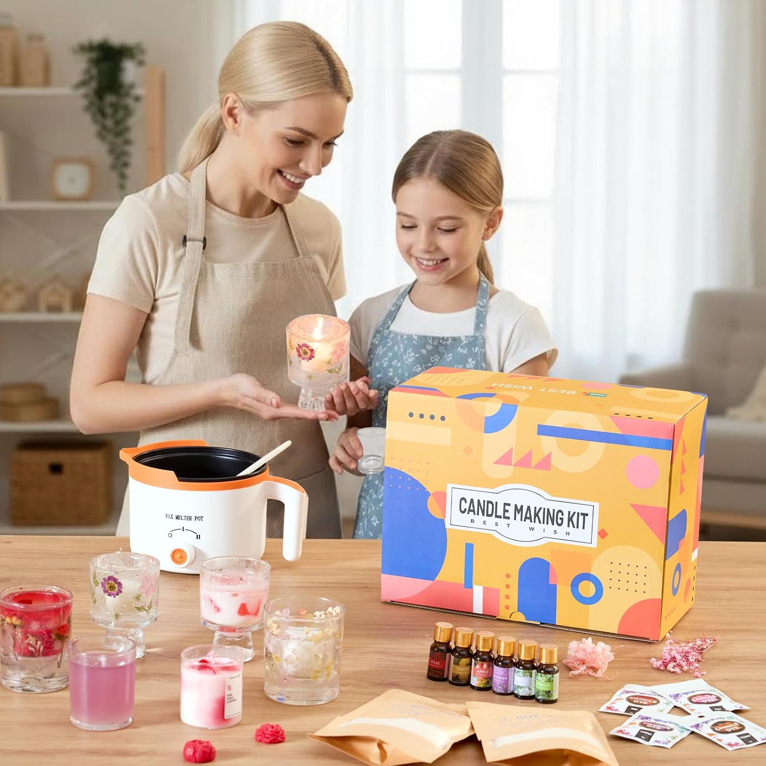 Kit Pembuatan Lilin DIY 2-in-1 - Candle Making For Beginners ulasan dan harga