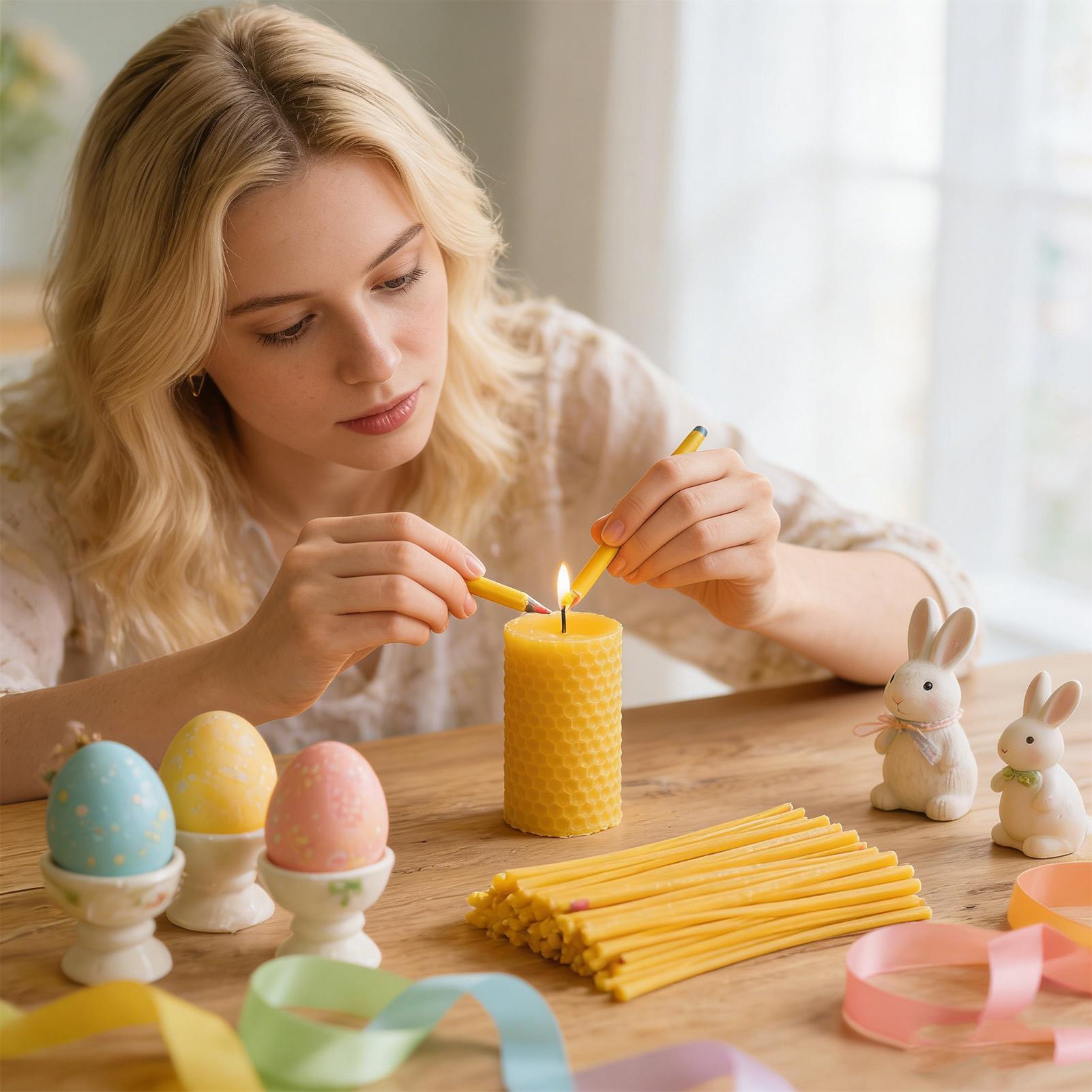Stik Lilin Lebah untuk Dekoras - Candle Making Diy Kit ulasan dan harga