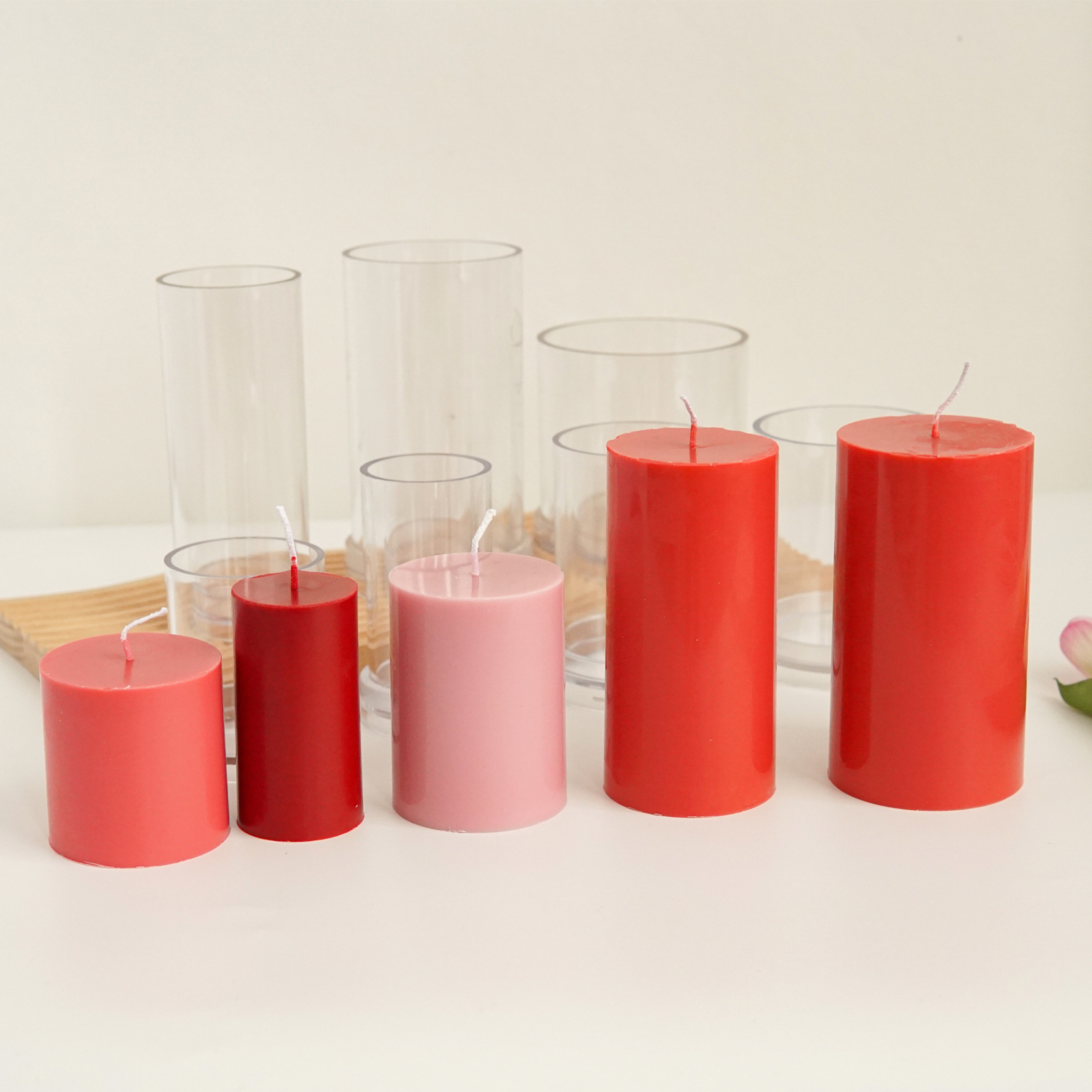 Berbagai 3D Silinder Cetakan L - Candle Making Diy Kit ulasan dan harga