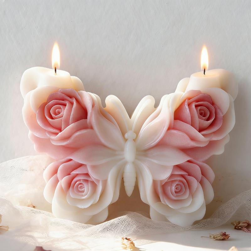 Cetakan Silikon Bentuk Kupu-ku - Candle Making Items ulasan dan harga