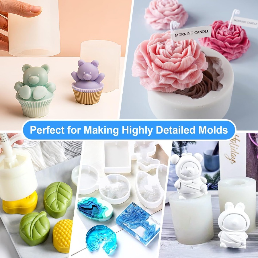 Kit Pembuatan Cetakan Silikon, - Candle Making Items ulasan dan harga
